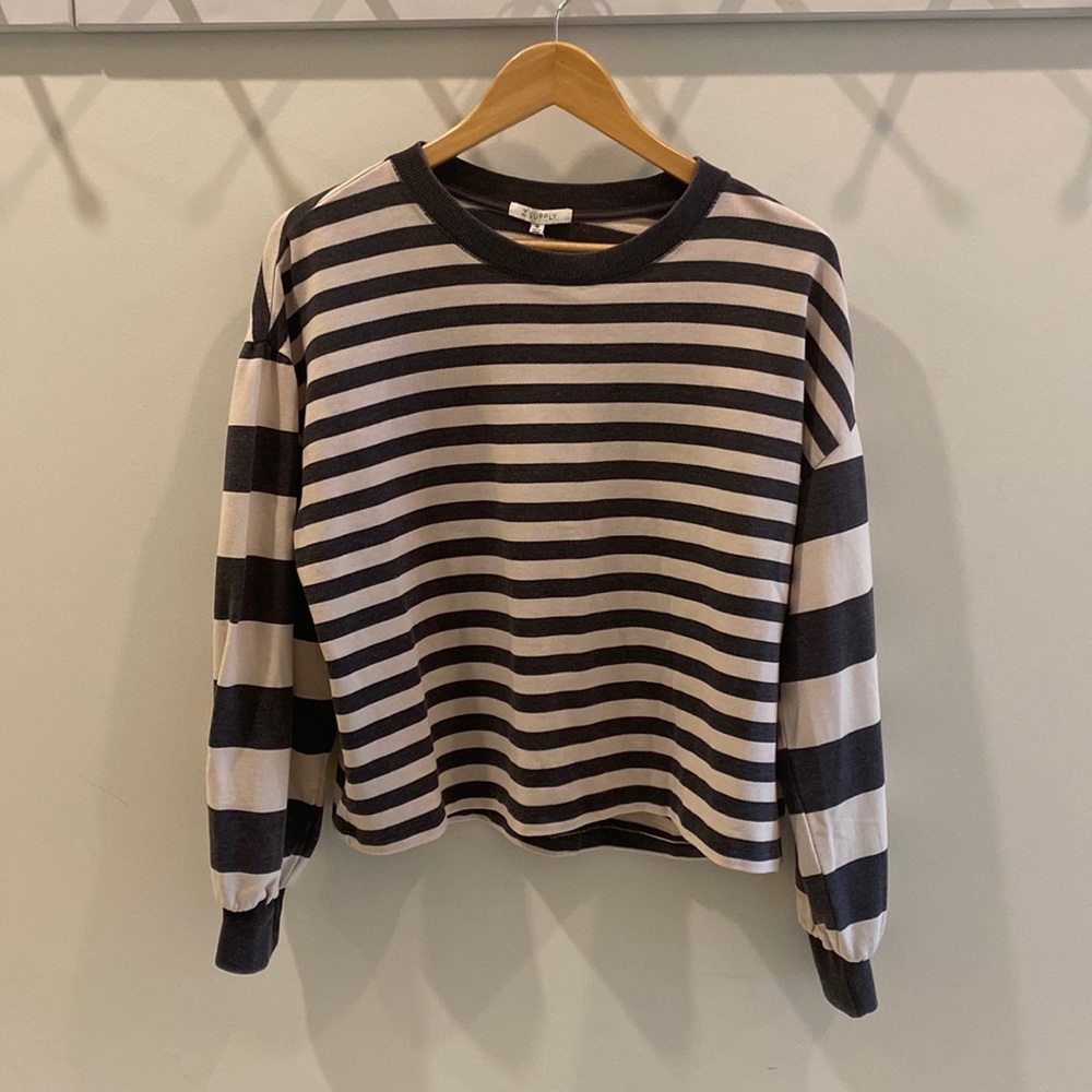 Tempest Stripe Sweatshirt